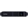 CyberPower SAI CP2000EIPFCRM2U - 2 kVA/1200 W, PFC activo, onda sinusoidal pura, montaje en rack 2U, 8 salidas, conector C13/C14